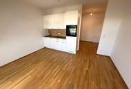 Neubau-Erstbezug - 1 Zimmer mit Außenfläche und sehr großer Gemeinschaftsterrase ca. 60 m² - unweit der U2 Station Stadlau