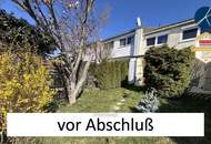 Reihenhausähnliche Wohnung mit Garten, Terrasse und Garage in Mistelbach