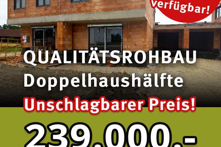 QUALITÄTSROHBAU zum einmaligen Preis!, Haus-kauf, 239.000,€, 4922 Ried im Innkreis