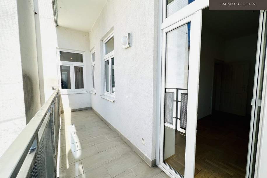 FAMILIENWOHNUNG | 5 ZIMMER MIT PERFEKTER RAUMAUFTEILUNG | WUNDERSCHÖNES JUGENDSTILHAUS | 4 SCHLAFZIMMER | 2 BALKONE | UNVERBAUBARER BLICK, Wohnung-miete, 2.395,00,€, 1140 Wien 14., Penzing