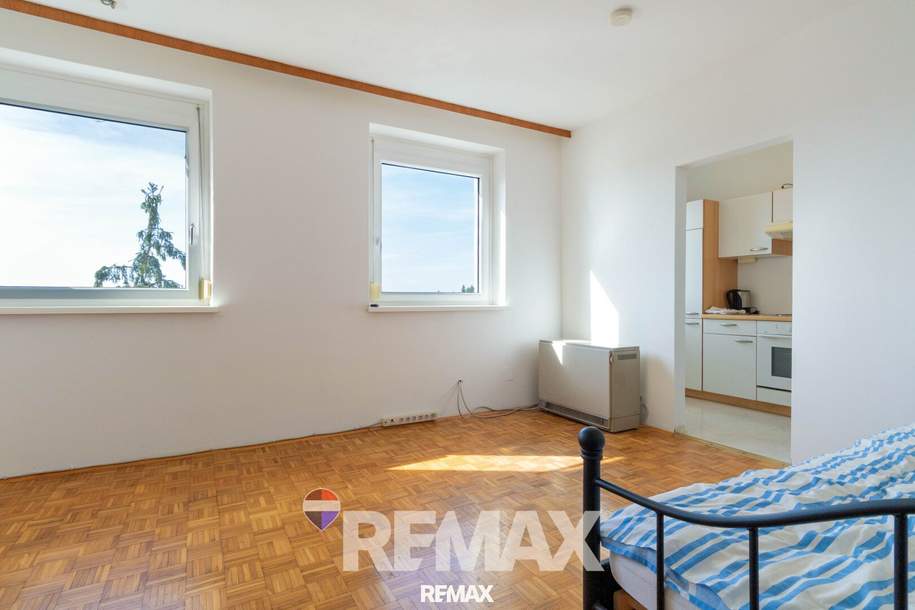 Eigentum statt Miete! Helle 1-Zimmer-Wohnung mit Potenzial in Puntigam, Wohnung-kauf, 79.000,€, 8055 Graz(Stadt)