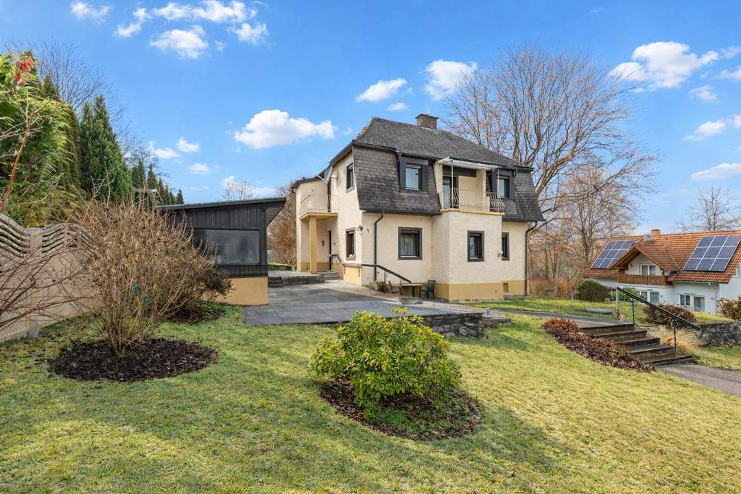 Ein Juwel am Raketengrund – Klassische Villa mit Traumgrundstück nahe LKH Graz