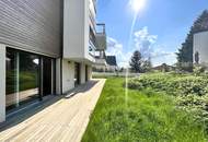 Wohnung mit Terrasse u. großem Eigengarten zw. Stadt &amp; Land f. gehobene Ansprüche // Terrace-Apartment with large garden f. high demands //