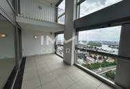 Exklusive Penthouse Wohnung auf 2 Etagen mit atemberaubenden Ausblick auf die Donau und die Innenstadt!