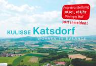 Kulisse Katsdorf - Wohnen in Balance: DOPPELHAUSHÄLFTE mit Garten und Aussicht, BELAGSFERTIG zum TOP-Preis!