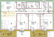 Neubau 4 Zimmer Warm mit 2 Balkonen, inkl. BK und 2 PKW-Stellplätzen