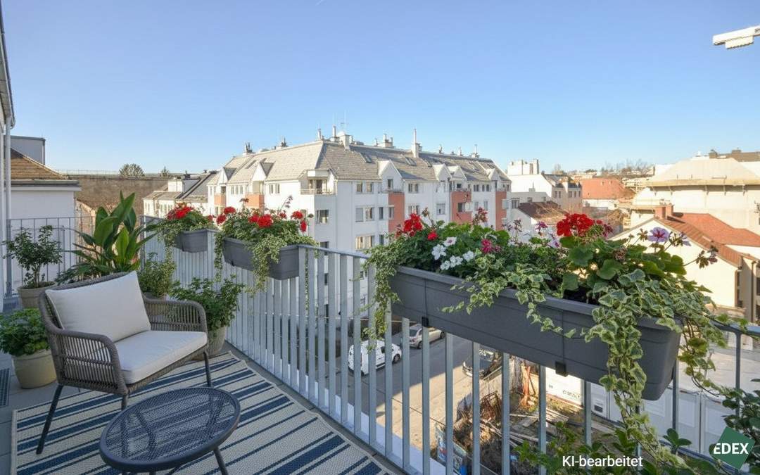 UMS ECK 51 – Schöne 2-Zimmer-Wohnung mit Balkon