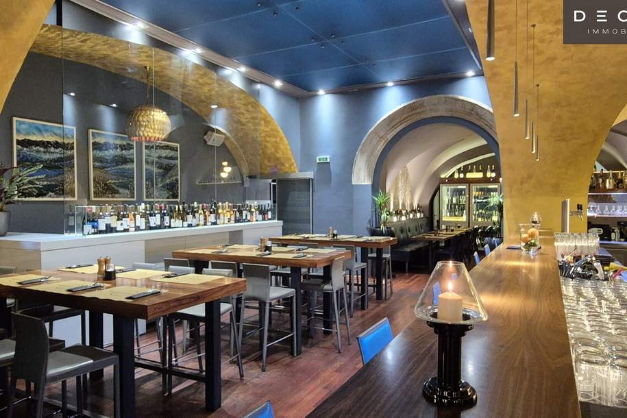 | UNBEFRISTET VERMIETET | GASTRONOMIELOKAL | BESTLAGE |, Gewerbeobjekt-legalform.mietkauf, 4.167.276,€, 1010 Wien 1., Innere Stadt