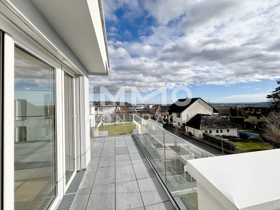 KREMSER WOHNDOMIZIL 3Zi- 100qm -Penthouse -Eigentum, Lift, Tiefgarage, in beliebter Grünruhelage