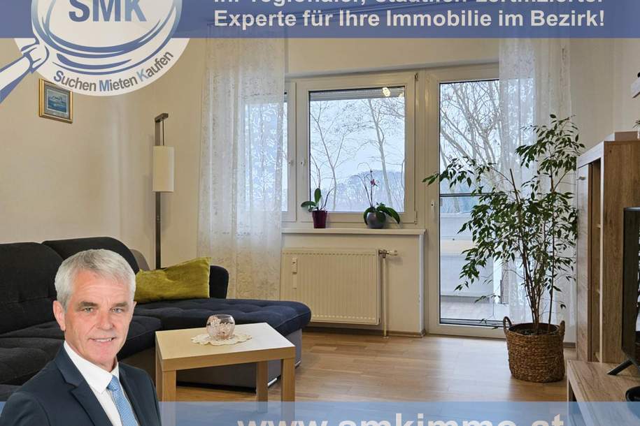Große gepflegte Eigentumswohnung mit sonnigem Balkon in Mautern!, Wohnung-kauf, 320.000,€, 3500 Krems an der Donau(Stadt)