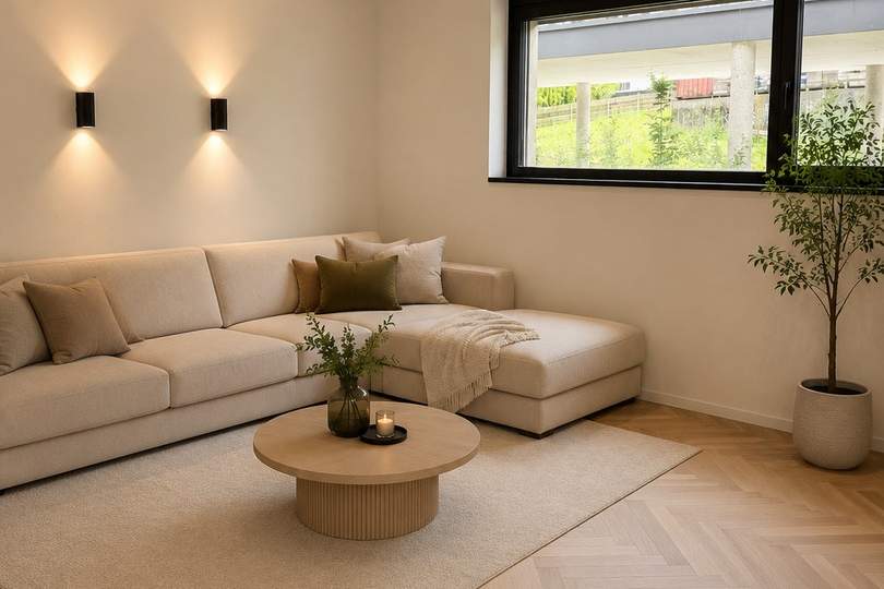 Moderne Lichtdurchflutete 80 m² Neubauwohnung mit Bergpanorama, Wohnung-miete, 1.870,00,€, 6073 Innsbruck-Land