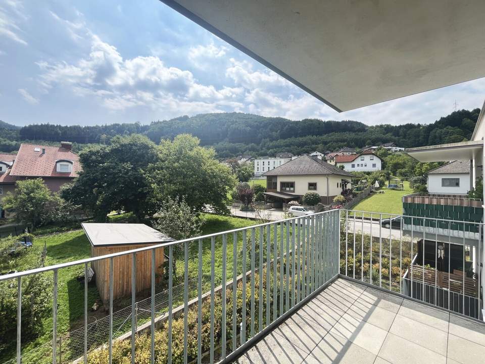 Betreutes Wohnen in Randegg – 2 Zimmer Dachgeschosswohnung mit Balkon