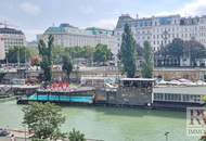 Exklusive 2-Zimmer-Residenz mit Balkon und Panoramablick über den Donaukanal