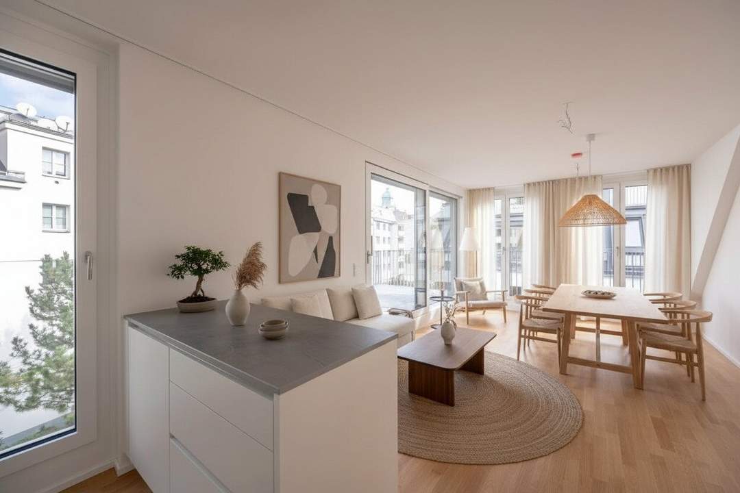++MOLLARD 50++ außergewöhnliche 3-Zimmer-Wohnung mitten im Herzen der Stadt (2/12)