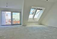 Dachgeschoss Wohnung mit Fernblick über die Dächer Wiens! - Erstbezug! - Luftwärmepumpe! - Erstklassige Energieeffizienz!