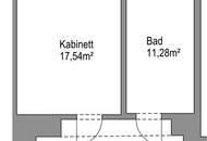 HOFLAGE mit GRÜNBLICK | 3. Stock | Sanierungsbedürftiger Altbau | Bewilligte Planung inkl. bewilligtem Balkon | Nähe Einsiedlerpark, U4 Margaretengürtel, künftiger U2-Station Reinprechtsdorfer Straße