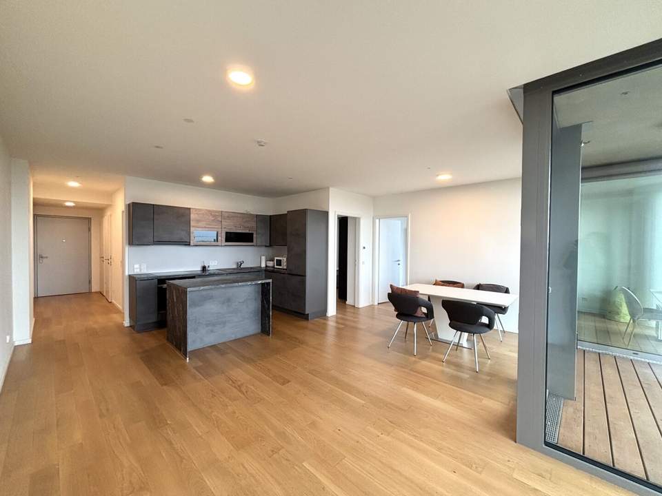 PARKAPARTMENTS BELVEDERE! Tolle 3-Zimmer Wohnung mit Balkon und schönem Weitblick!