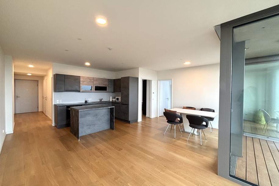 PARKAPARTMENTS BELVEDERE! Tolle 3-Zimmer Wohnung mit Balkon und schönem Weitblick!, Wohnung-miete, 2.356,11,€, 1100 Wien 10., Favoriten