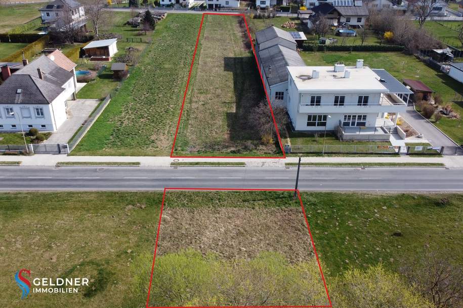 Großzügiges Baugrundstück statt Sparbuch - teilbar - zwei Straßenzufahrten - KEIN Bauzwang!, Grund und Boden-kauf, 99.900,€, 7453 Oberpullendorf