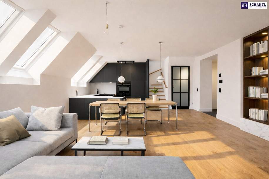 Exklusive Luxus-Dachterrassenwohnung mit traumhaftem Fernblick – Nähe Rochusmarkt/Stadtpark in Ruhelage!, Wohnung-kauf, 1.169.000,€, 1030 Wien 3., Landstraße