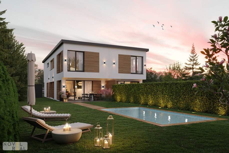 VILLA BLOOM 2- exklusives Wohnen mit Stil! JETZT BAUSTART!, Haus-kauf, 1.150.000,€, 1230 Wien 23., Liesing