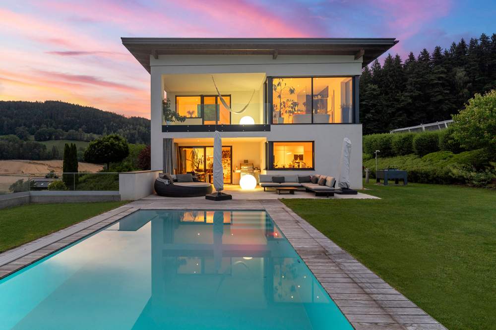 Modernes Wohnhaus in absoluter Ruhelage
