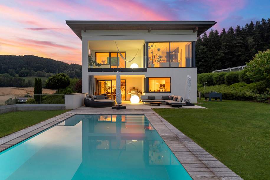 Modernes Wohnhaus in absoluter Ruhelage, Haus-kauf, 1.170.000,€, 9560 Feldkirchen