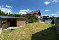 PREISHIT! GARTENTRAUM MIT POOL UND DOPPELCARPORT