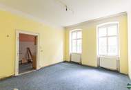 Sanierungsbedürftige 1-Zimmer-Altbauwohnung mit Entwicklungspotenzial