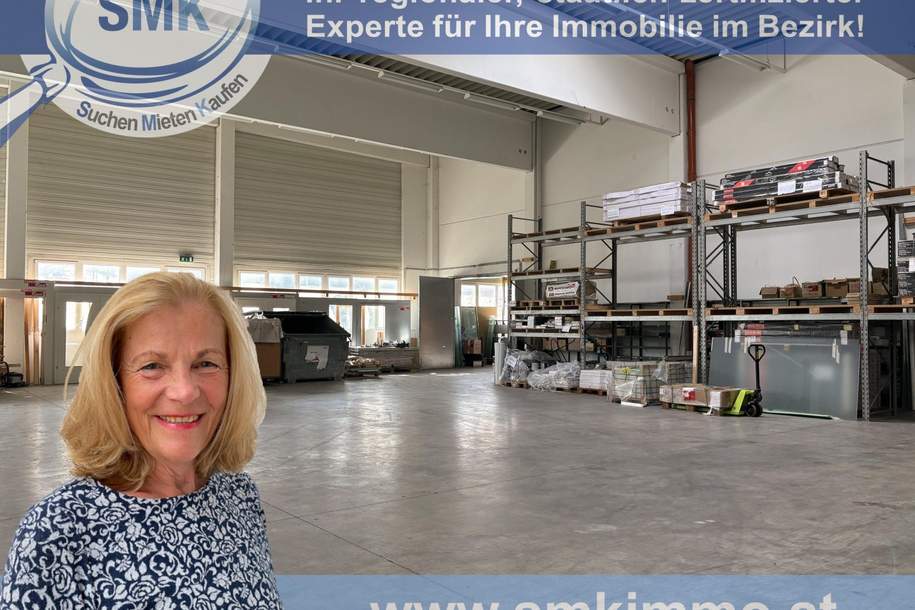 PEFEKTE HALLE - GETEILT!, Gewerbeobjekt-miete, 4.500,00,€, 2100 Korneuburg