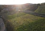 Schönes Baugrundstück am Ortsrand mit Ausblick über Herzogenburg