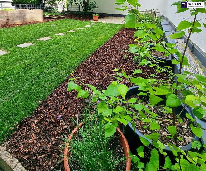 Secret Garden - Erstbezug! TOP saniert + Herrlicher Eigengarten + Hofseitiger Balkon + Viel Grün + Viel Lebensqualität + Absolute Ruhelage + Ideale Raumaufteilung! Besser geht´s nicht! Nicht lange zögern...