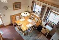 Liebevolles Anwesen mit Atelier auf traumhaft schönem Eigengrund - 59,17m² Wohnhaus plus 58,84m² modernisierte Scheune!
