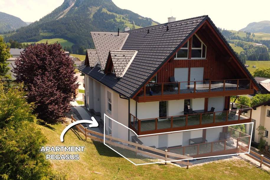 Luxus Wohnung direkt an der Skipiste, 3 Zimmer Apartment „Pegasus“ in der Downhill Lodge Tauplitz, Wohnung-kauf, 605.000,€, 8982 Liezen
