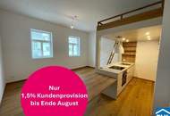 Nähe Naschmarkt: 1-Zimmerwohnung im DG-Ausbau eines stilvollen Altbaus