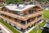 Luxuspenthouse sonniger Toplage mit Panorama-Ausblick