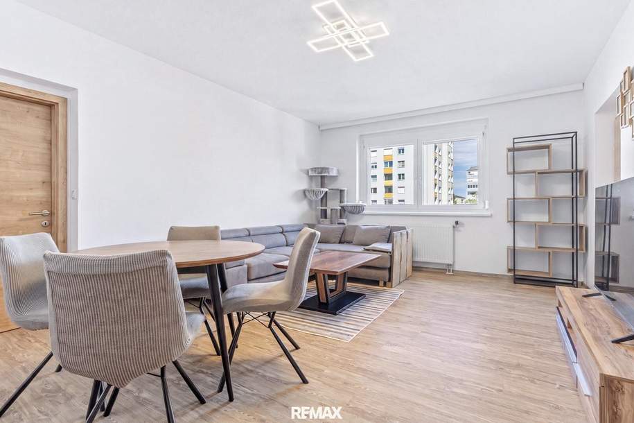 Umfassend modernisierte 2-Zimmer-Wohnung mit Loggia, Wohnung-kauf, 180.000,€, 4600 Wels(Stadt)