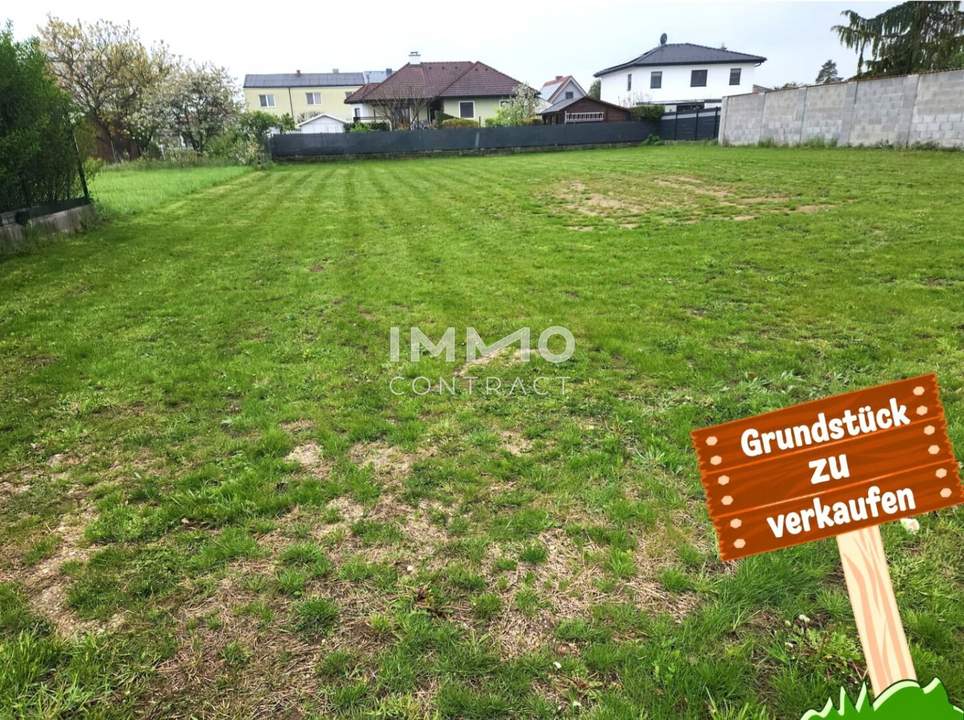 Sonniges Grundstück für Ihr Traumhaus - 20 Minuten nach Wien