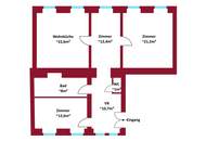 650m zur U3 - Neubaugasse ums Eck - klassische Wieneraltbauwohnung - grüner Innenhof im ehemaligen Kloster - Klimaanlage