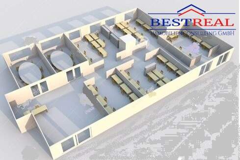 Tolle Büroflächen - Ordination - Kanzlei Topzustand, Gewerbeobjekt-miete, 29.972,00,€, 1050 Wien 5., Margareten