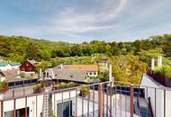 ZUR SCHÖNEN AGNES – Exklusive 5-Zimmer-Dachgeschoss-Maisonette mit 3 Terrassen im grünen Sievering – PROVISIONSFREI