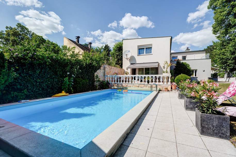 Hochwertiges Haus in 1230 Wien ! * 2 Einheiten * Pool *, Haus-kauf, 899.000,€, 1230 Wien 23., Liesing
