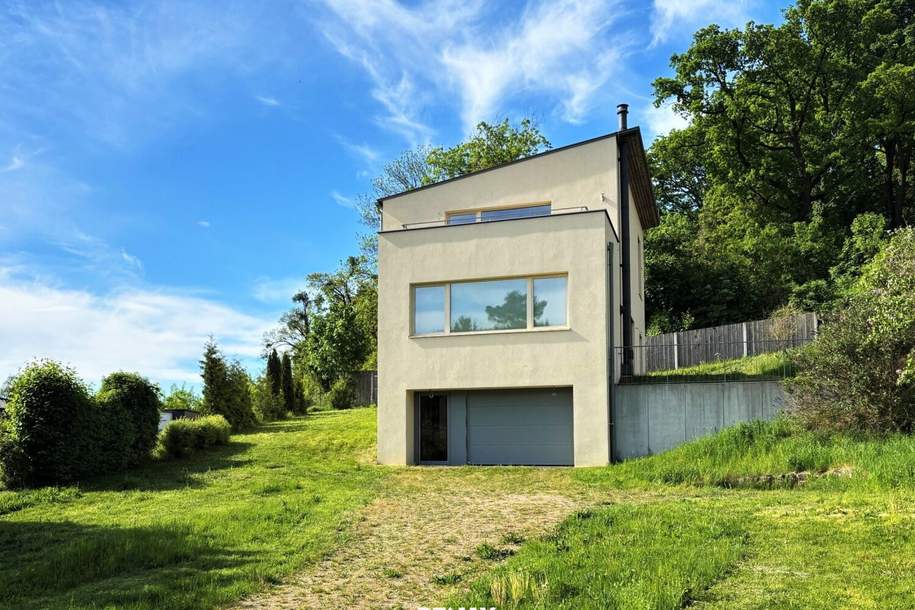 Rückzugsort im Grünen nahe Korneuburg – modernes, hochwertiges Wohnhaus mit großem Garten, Haus-kauf, 2113 Korneuburg