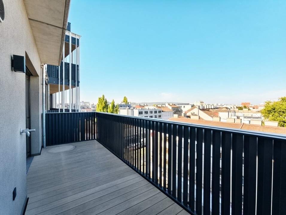 Pauschalmiete inklusive Warmwasser, Heizung & Kühlung - Traumhafte 2-Zimmer-Wohnung mit großzügigem Balkon und stilvoller Ausstattung