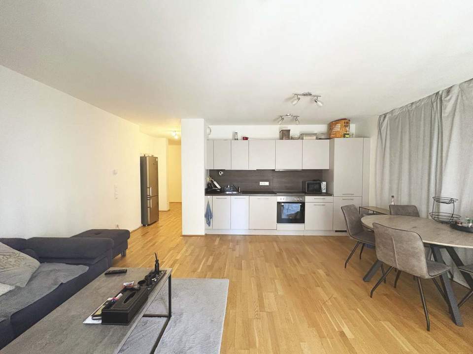 Q11 Leben in Simmering - 2-Zimmer-Gartenwohnung mit Terrasse und Deckenkühlung!
