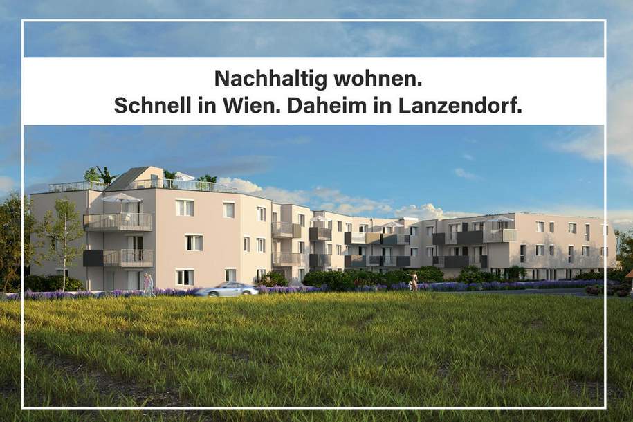 urbanes Wohnen im Grünen, Wohnung-kauf, 278.000,€, 2326 Bruck an der Leitha