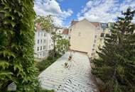 Helle Wohnung mit Balkon auf ganzer Etage zzgl. Rohdachboden, Nähe Einsiedlerpark