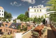 GROHGASSE 10 | hochwertig ausgestattete 5-Zimmer Dachgeschoßwohnung mit hofseitigem Balkon | Fernwärme | Klimaanlage plus Bodenkühlung