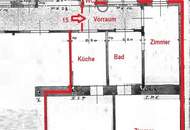 Sanierungsbedürftige Altbauwohnung - Nähe U3 Hütteldorferstraße/ Breitensee