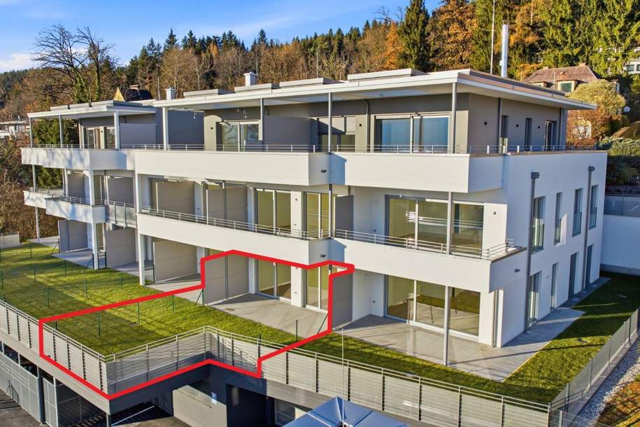 Erstbezug: Gartenwohnung in Top-Lage in St. Martin - sofort verfügbar!, Wohnung-kauf, 429.000,€, 9020 Klagenfurt(Stadt)